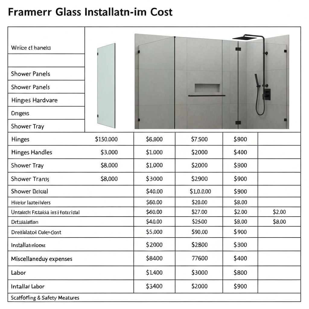 How Much Does Frameless Shower Glass Cost in 2024?